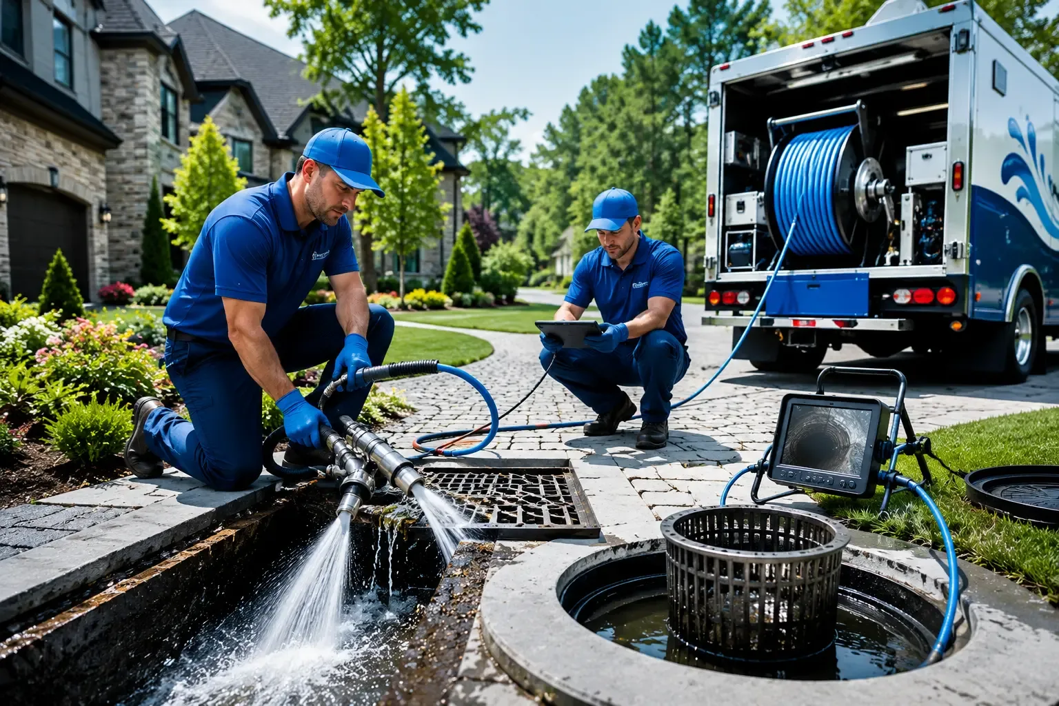 Local outdoor drain cleaning professionals in Brimfield, MA